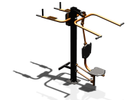 Уличный тренажер "Верхняя тяга Брусья Пресс" УТ339 в Калининграде