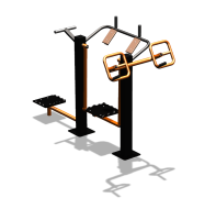 Уличный тренажер "Штурвал Пресс Супертвистер" УТ301 в Калининграде