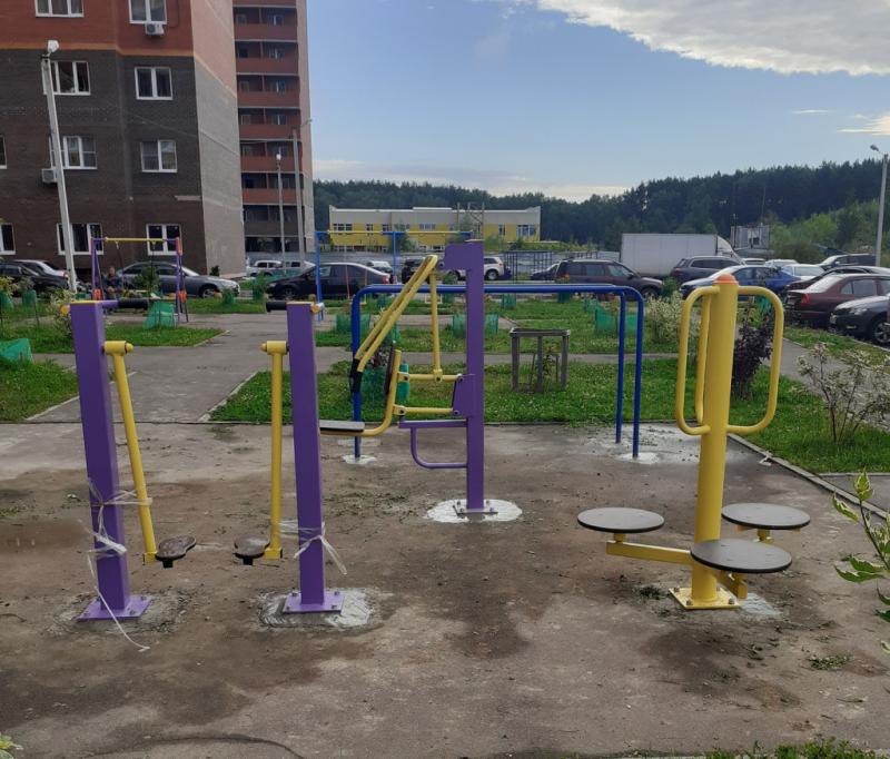 Монтаж спортивного оборудования в Калининграде в Калининграде