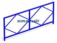 Ограждение площадки МАФ 5001 в Калининграде