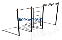 Спортивный комплекс воркаут ВС-129 в Калининграде