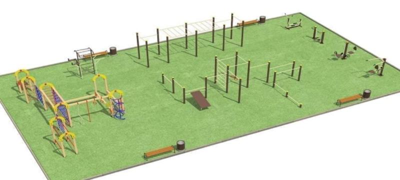 Проект спортивной площадки для любого возраста - 1 096 200 рублей. в Калининграде