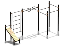 Спортивный комплекс воркаут ВС-74 в Калининграде