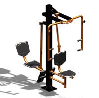 Уличный тренажер "Баттерфляй Жим ног" УТ347 в Калининграде