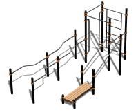 Спортивный комплекс воркаут ВС-194 в Калининграде