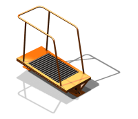 Уличный тренажер "Беговая дорожка" УТ 125 в Калининграде