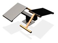 Уличный тренажер  "Скамья для пресса двойная"   УТ213 в Калининграде