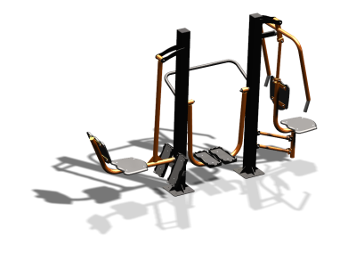 Уличный тренажер "Жим ногами Шагомер Жим от груди" УТ333 в Калининграде