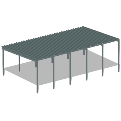 Большой теневой навес трибун МАФ 4131 в Калининграде