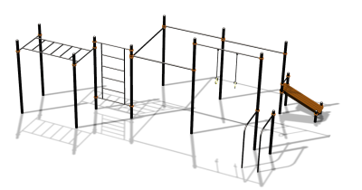 Спортивный комплекс воркаут ВС-153 в Калининграде