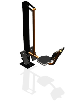 Уличный тренажер "Жим ногами одинарный" УТ 110 в Калининграде Уличный тренажер "Жим ногами одинарный" УТ 110 в Калининграде