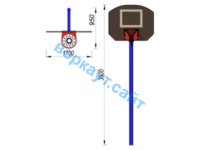 Баскетбольный щит СИО 3510 в Калининграде