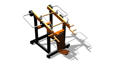Силовой уличный тренажер  "Жим вверх"  УТ421 в Калининграде