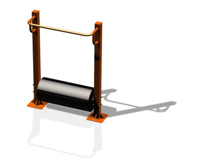 Уличный тренажер "Барабан для бега" УТ124 в Калининграде