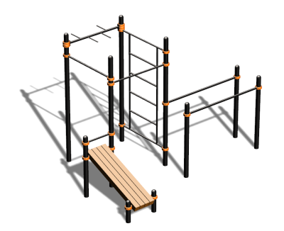 Спортивный комплекс воркаут ВС-91 в Калининграде