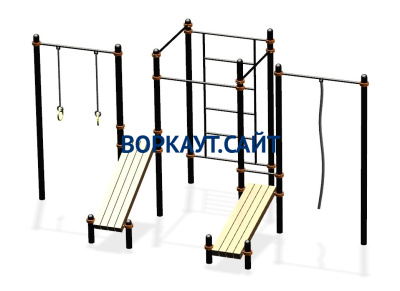 Спортивный комплекс воркаут ВС-44 в Калининграде