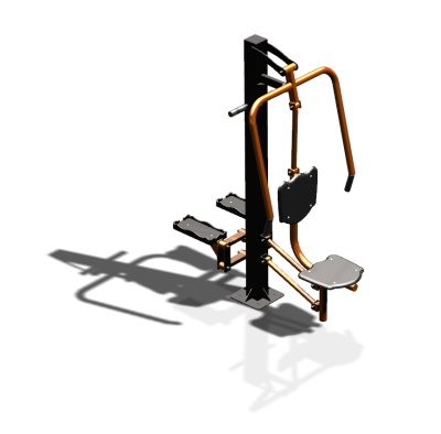 Уличный тренажер "Жим от груди Степпер" УТ342 в Калининграде