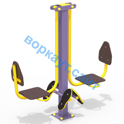 Уличный тренажер "Жим ногами горизонтальный " УТ 003 в Калининграде