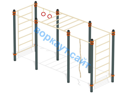 Воркаут комплекс гимнастический  ВС-24 в Калининграде