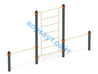 Шведская стенка с перекладинами ВС-13 в Калининграде