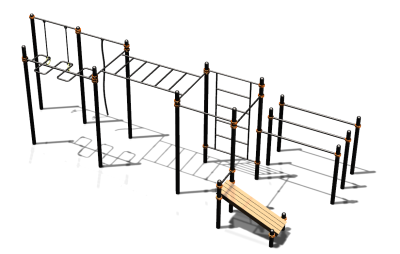 Спортивный комплекс воркаут ВС-77 в Калининграде