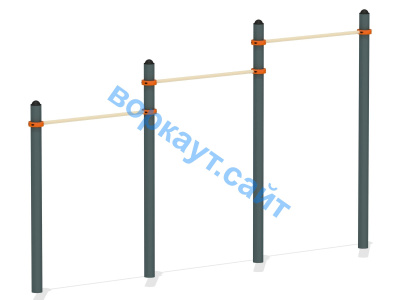 Турник тройной ВС-4 в Калининграде