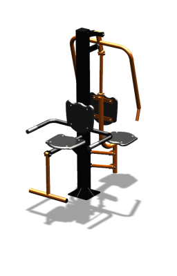Уличный тренажер "Жим от груди Флекс" УТ324 в Калининграде