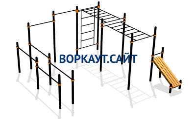 Спортивный комплекс воркаут ВС-109 в Калининграде