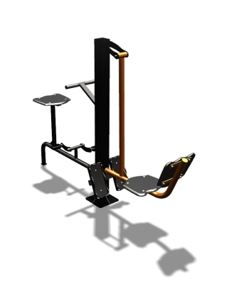 Уличный тренажер "Жим ногами Вело" УТ330 в Калининграде