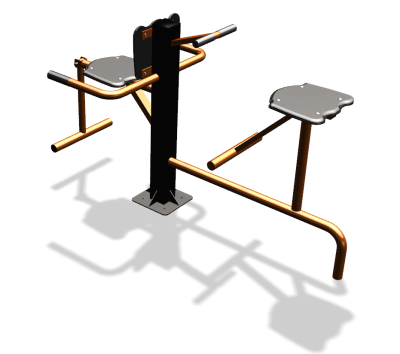 Уличный тренажер "Флекс Твистер сидя" УТ343 в Калининграде