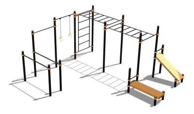 Спортивный комплекс воркаут ВС-71 в Калининграде
