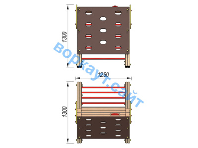Детский спортивный комплекс ДСК 3202 в Калининграде