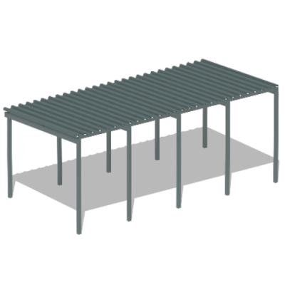 Теневой навес трибун МАФ 4130 в Калининграде