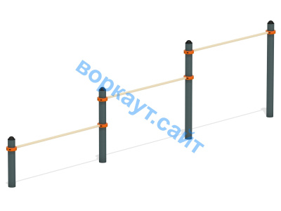 Каскад турников тройной ВС-6 в Калининграде