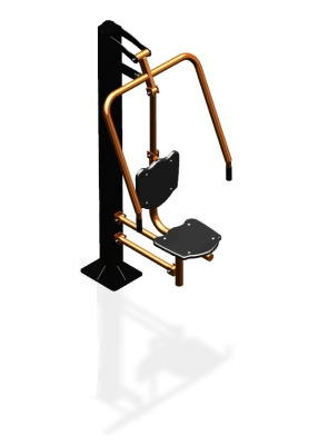 Уличный тренажер "Жим от груди одинарный" УТ 111 в Калининграде