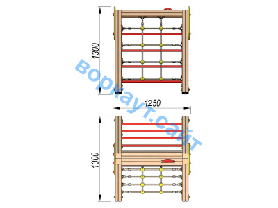 Детский спортивный комплекс ДСК 3201 в Калининграде