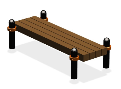 Воркаут скамья ВС-38 в Калининграде