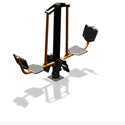 Уличный тренажер  "Жим ногами двойной"  УТ203 в Калининграде