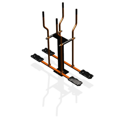 Уличный тренажер  "Лыжи двойные"   УТ210 в Калининграде