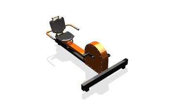 Силовой уличный тренажер  "Велотренажер"  УТ410 в Калининграде