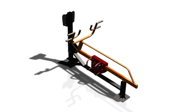 Силовой уличный тренажер  "Гребная тяга"  УТ414 в Калининграде