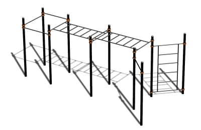 Спортивный комплекс воркаут ВС-118 в Калининграде