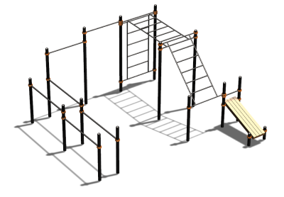 Спортивный комплекс воркаут ВС-146 в Калининграде
