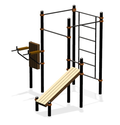 Спортивный комплекс воркаут ВС-64 в Калининграде