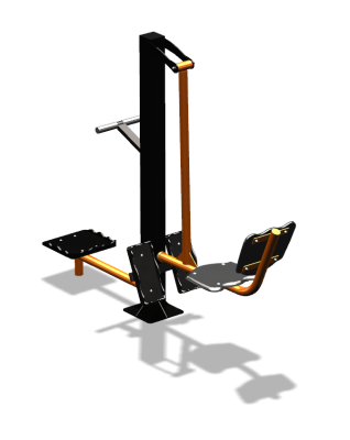 Уличный тренажер "Жим ногами Твистер" УТ305 в Калининграде