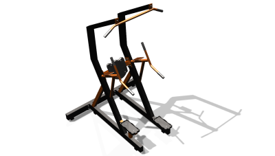 Силовой уличный тренажер  "Комбинированный станок"  УТ416 в Калининграде