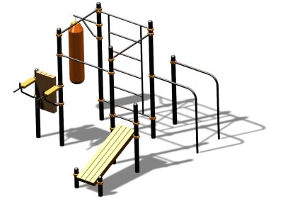 Спортивный комплекс воркаут ВС-93 в Калининграде