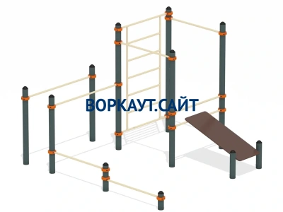 Спортивный комплекс воркаут ВС-43 в Калининграде