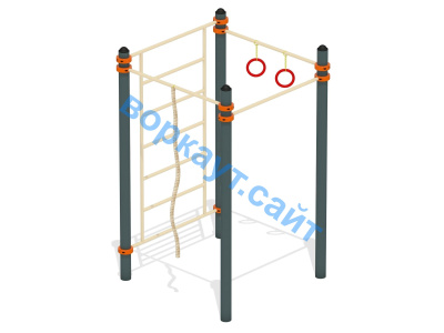 Воркаут комплекс ВC-18 в Калининграде Воркаут комплекс ВC-18 в Калининграде