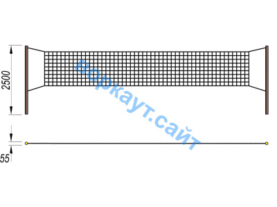 Волейбольные стойки СИО 3515 в Калининграде